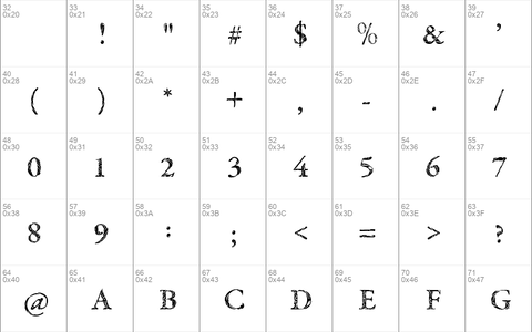 Tribal Garamond Regular