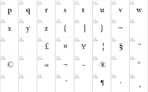 Tribal Garamond Regular