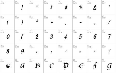 OldCountry Italic