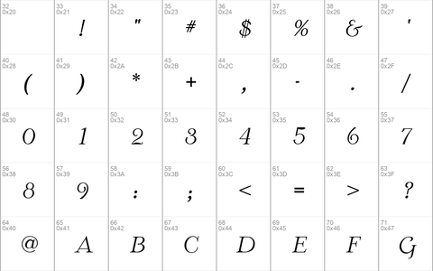 McKenna Handletter NF Roman Italic