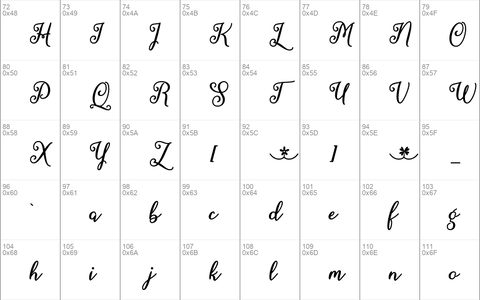 March Calligraphy Regular
