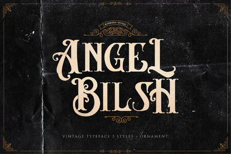 AngeL Bilsh - Demo font