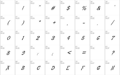 FZ JAZZY 21 CRACKED ITALIC