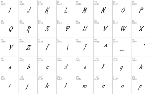 FZ JAZZY 21 CRACKED ITALIC