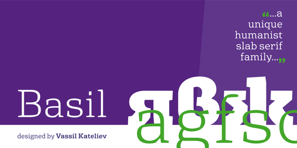 Basil-Bold font