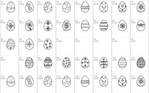 Easter eggs ST