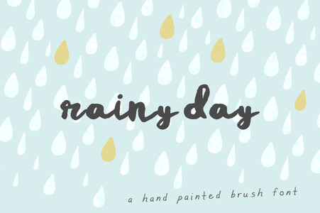 Rainy Day font