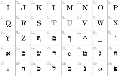 Hebrew Regular