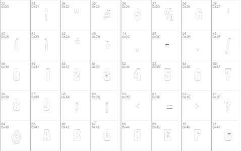 BillboardOutlineCondensed Regular