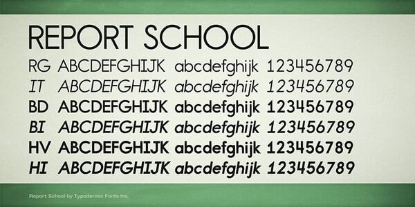 ReportSchoolRg 2 font