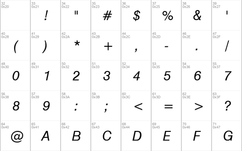 Swis721 BT Italic