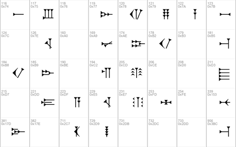 Ugaritic 3 Regular