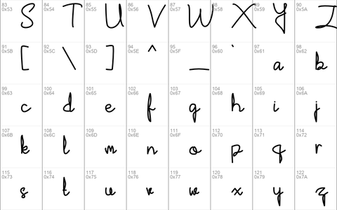 Shintelline font