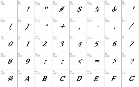 FZ ROMAN 29 ITALIC