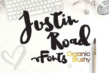 JustinRoad font