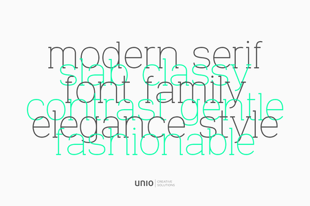 Venice Serif font