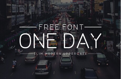 ONE DAY font