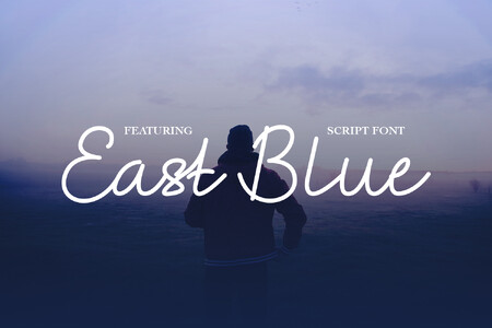 East Blue Free font
