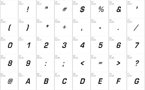 EurostileCndObl-Bold Regular