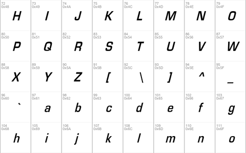 EurostileCndObl-Bold Regular