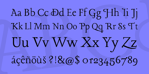 Lancelot font