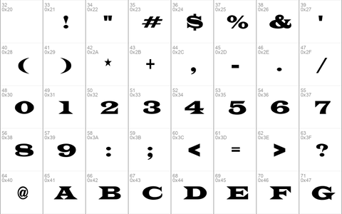 LatinWideCnd-Normal Regular