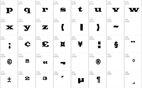 LatinWideCnd-Normal Regular