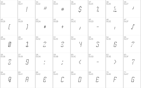 SkreanRegular Oblique Regular