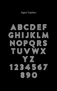 Argon PERSONAL font