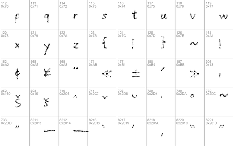 Grunge Handwriting Regular