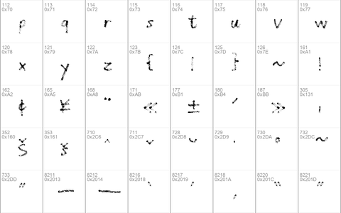 Grunge Handwriting Regular