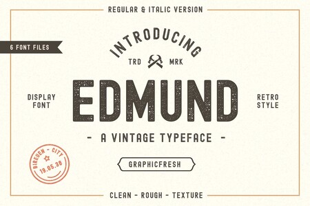 Edmund-Free font