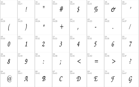 ExchequerScriptCondensed Regular