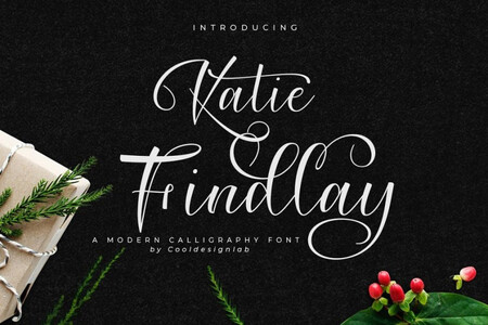 Katie Findlay Script font