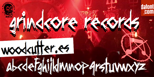 Grindcore Records font