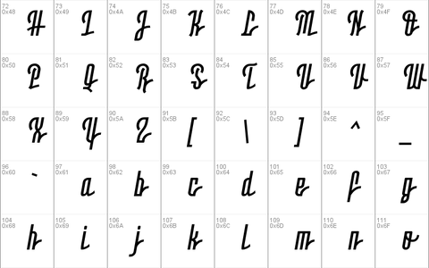 MohoOTScript-Bold font