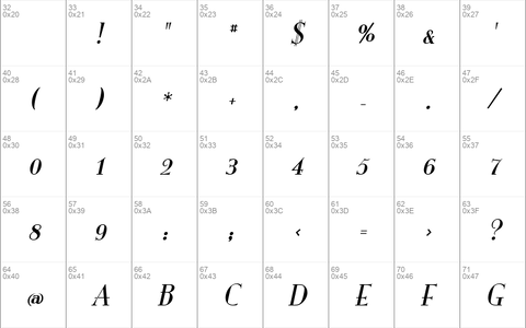 Monarch Italic