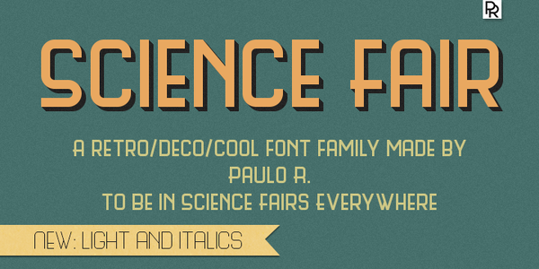 Science Fair font