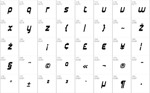 SF Plasmatica Bold Italic