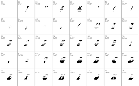 FZ JAZZY 16 STRIPED ITALIC