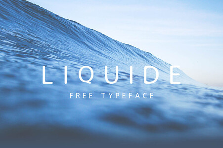 Liquide font