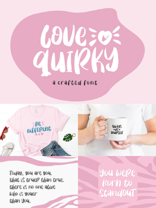 Love Quirky font
