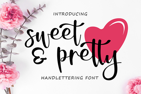 Sweet And  Pretty font