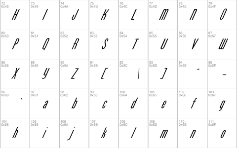 FZ BASIC 49 ITALIC