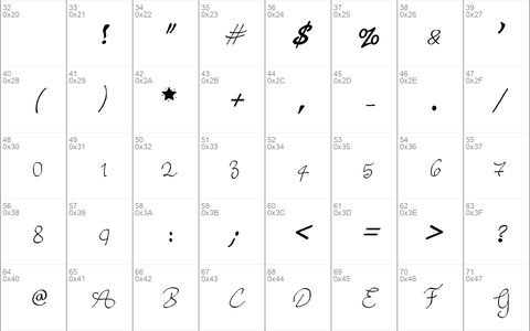 androideeapps curved handwriting