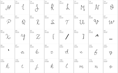 androideeapps curved handwriting