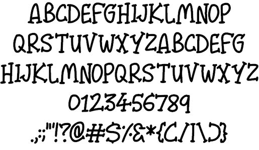 Malarky font