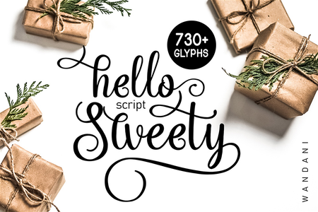 Hello Sweety font