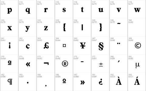 Francisco-Serial-ExtraBold Regular