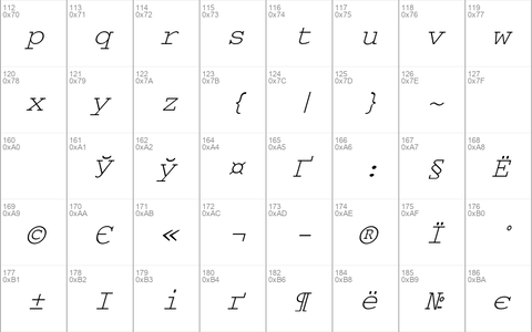 CourDL Italic